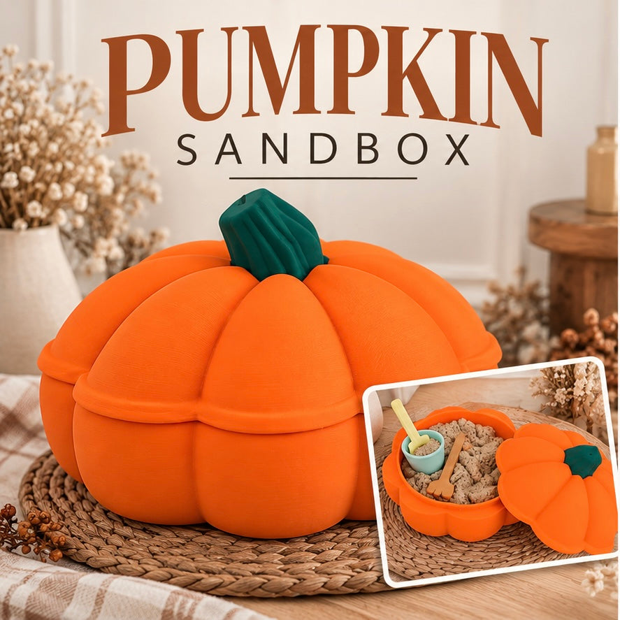 Pumpkin Sensory Sandbox